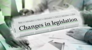 Changes in Legislation