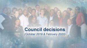 SAPC - Council decisions